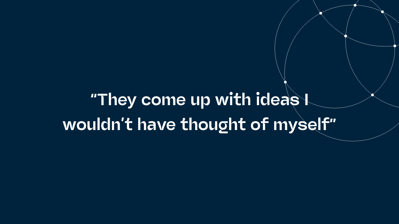Diversity in the peer group drives new solutions. 