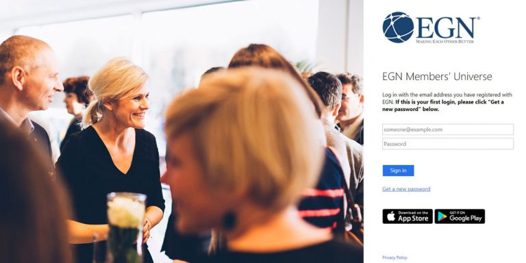 Få adgang til EGNs medlemsunivers – download medlemsapp’en