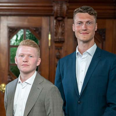 Billede af Emil Jess Jensen og Daniel Tonsen